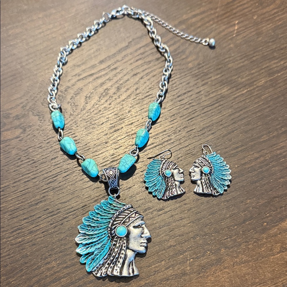 Beautiful Costume jewelry in turquoise